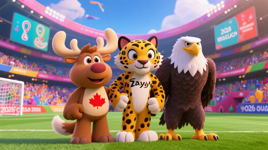 揭秘2026世界杯吉祥物：Maple、Zayu与Clutch背后的文化密码与狂欢寓意